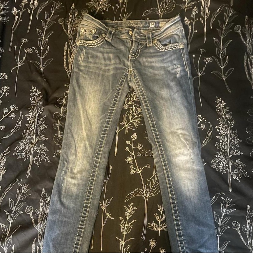 vintage 2000s miss me skinny jeans